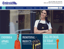 Tablet Screenshot of embroidme-hackensack.com